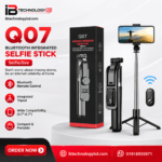 🔥 Q07 Bluetooth Integrated Selfie Stick 🔥